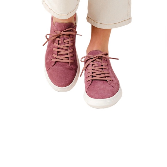 Patina Shoes - Patina, LOW TOP STREET SNEAKER blush pink size 6